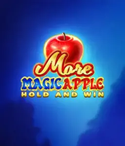 Step into the enchanting world of More Magic Apple Hold and Win Slot by 3 Oaks Gaming, highlighting a luminous red apple against a rich blue background. This graphic conveys the enchanting theme with a touch of mystery. Ideal for those enchanted by fairy-tale slots, the vibrant colors and attractive design make this slot stand out. 