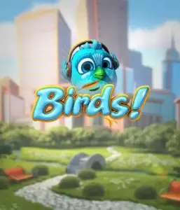 Experience the playful world of the Birds! game by Betsoft, showcasing vibrant visuals and creative gameplay. See as endearing birds flit across on wires in a lively cityscape, providing engaging ways to win through cascading wins. A delightful take on slot games, great for animal and nature lovers.