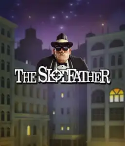 Immerse yourself in the nefarious realm of The Slotfather slot by Betsoft, highlighting a commanding mafia boss standing against a nocturnal cityscape. This graphic conveys the intense ambience of the organized crime, with the boss dressed in a traditional black suit and hat. Perfect for fans of crime-themed slots, delivering a gripping adventure. 