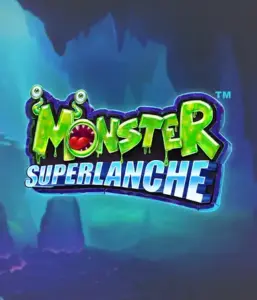 Explore the spooky depths with Monster Superlanche slot by Pragmatic Play, featuring a bright and playful monster logo before a misty cave background. This graphic conveys the adventure and mystery of a monster-themed game, perfect for fans of monster slots, offering a captivating adventure. 