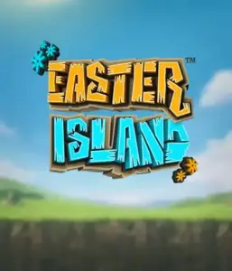 Yggdrasil's Easter Island slot presented against a backdrop of serene landscapes and colorful art style. The visual emphasizes the slot's entertaining and animated style, enhanced by its eye-catching, high-quality graphics, making it an appealing choice for those drawn to engaging and innovative slots.